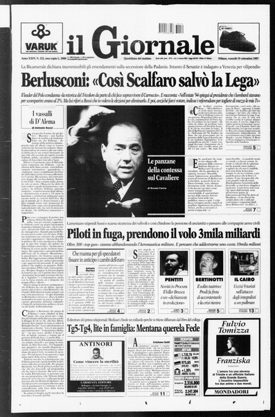 Il giornale : quotidiano del mattino